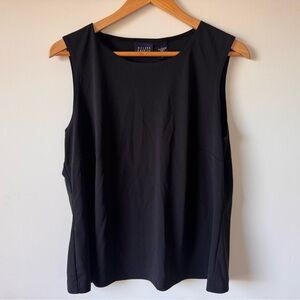 Vintage Hillard & Hanson Classic Black Tank Top Size L